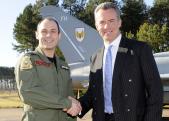 The new Number 1(Fighter) Squadron Association President takes post